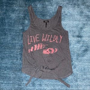Tie-Front Tank Top